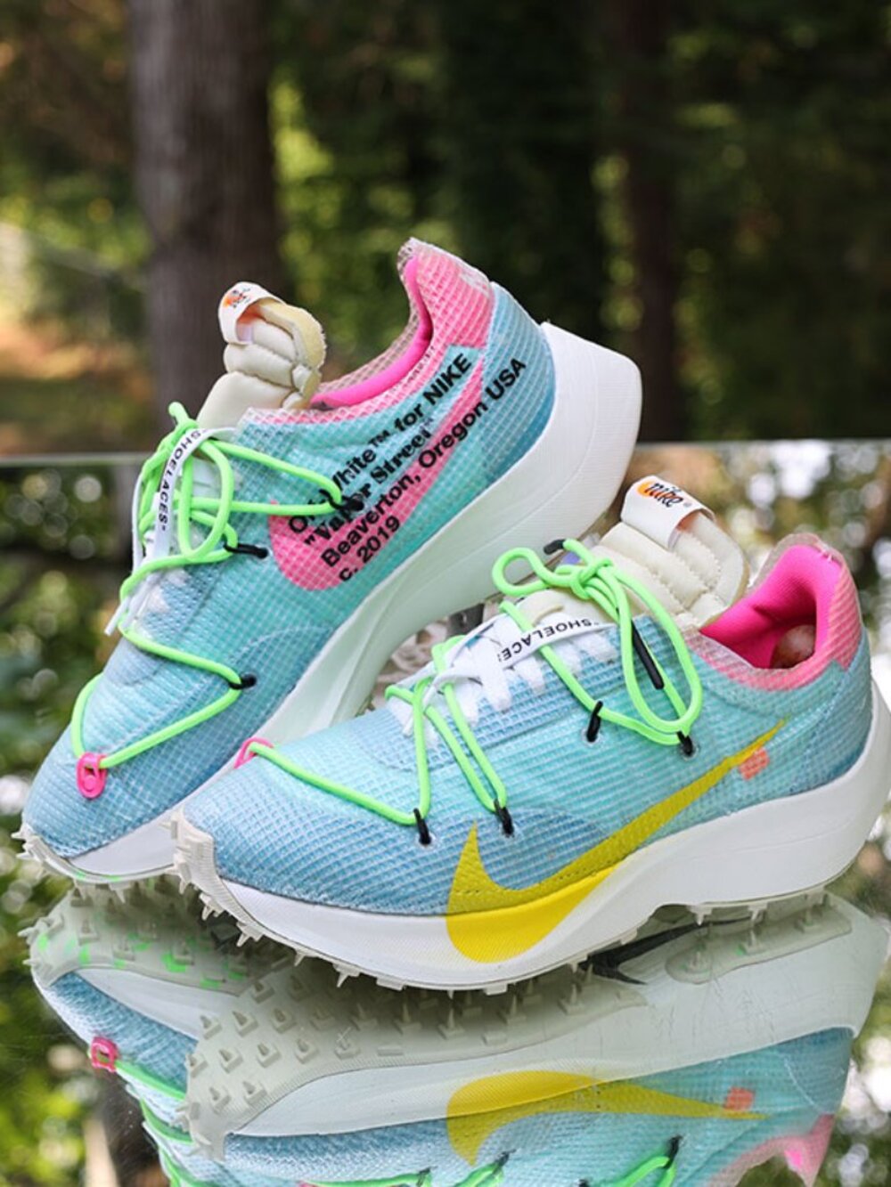 Nike Vapor Street Off White Polarized Blue - Picture 2 of 13